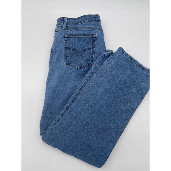Harley Davidson Jeans For Women Sz 12 Petite Straight Leg Sup & Pockets Medium W - Picture 4 of 9
